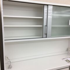 ニトリ（泉洋化工） 食器棚 ホワイト H199×W160×D50 クリーニング済み 