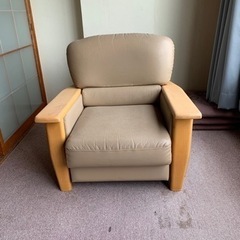 中古の1人用ソファー