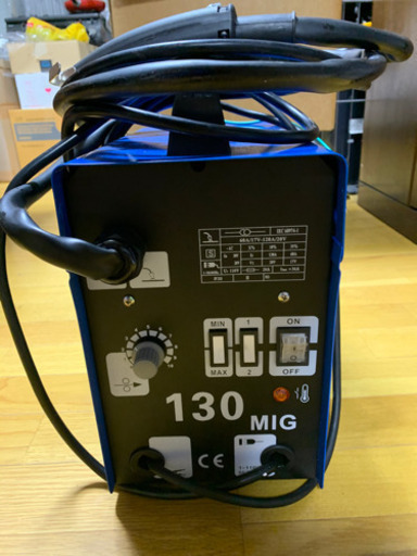 半自動溶接機 予備のチップ 替えのワイヤー付き