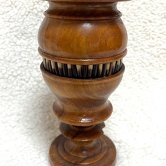 海外民芸品 アンティーク木製花瓶