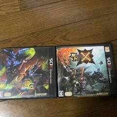 3DSソフト2点セット モンハン