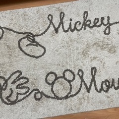 〖引き取り手 見つかりました〗絨毯 カーペット ミッキーマウス ...