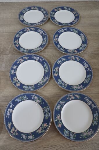 ウェッジウッド ブルーサイアム 23点セット 黒壺 デミタス WEDGWOOD