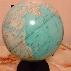 学習用回せるコンパクト地球儀 世界地図  地理 卓上 インテリア...