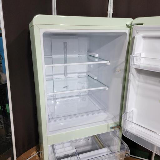 ‍♂️売約済み‼️設置まで無料‼️最新2019年製✨レトロクラシック eangle 2ドア冷蔵庫
