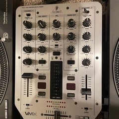 SL-1200MK3 ターンテーブル 2台セット+ベリンガーVMX200ミキサー
