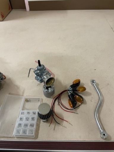 シャリー12v88cc国産エンジン PC20キャブレター