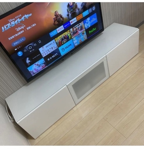 9 8迄限定東京引取 Ikea イケア テレビ台 壁掛け風テレビ ベストー さがみっこ 尾久の収納家具 テレビ台 の中古あげます 譲ります ジモティーで不用品の処分