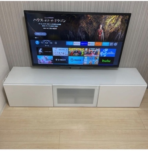 9 8迄限定東京引取 Ikea イケア テレビ台 壁掛け風テレビ ベストー さがみっこ 尾久の収納家具 テレビ台 の中古あげます 譲ります ジモティーで不用品の処分