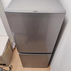 AQUA 2ドア冷蔵庫 AQR-13M(S)　2022年製