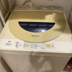 【1〜2人暮らし用】洗濯機