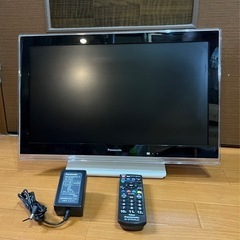 美品 Panasonic ビエラ 小型TV 19インチ 地デジ ...