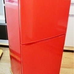 🟥レトロ可愛い赤色冷蔵庫🟥