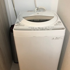 【ネット決済】TOSHIBA 洗濯機(AW-5G2(W))