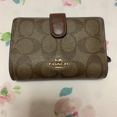 COACH 2つ折り財布