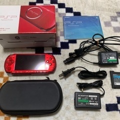 PSP3000本体＋付属品 ゲームカセット セット