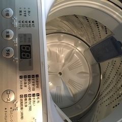 パナソニック洗濯機　5.0キロ　2019年