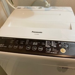 【お取引者決定】2016年製Panasonic6キロ洗濯機