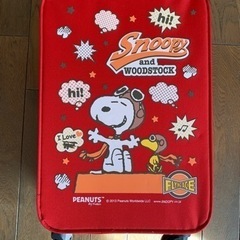 【未使用品】スヌーピー　キャリーバッグ　スーツケース