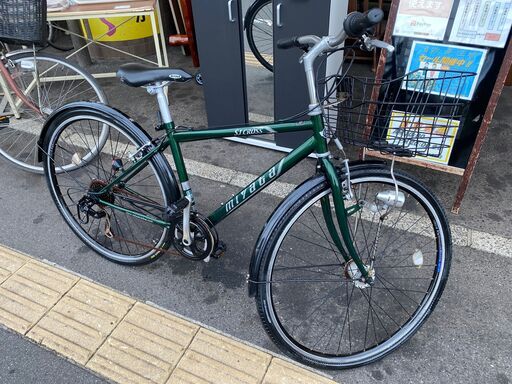 リサイクルショップどりーむ荒田店No.308　自転車　クロスバイク　ミヤタ　SJクロス！定価４万円！