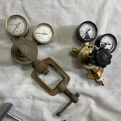 ガス溶断　溶接　切断器　ゲージ　ホースリール30m