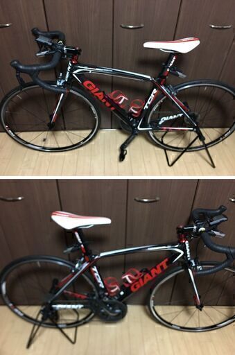 【取引終了】【値引交渉OK】ホイールとセットがお得です！！中古美品 Giant ジャイアント TCR Compsite SE 2011年 アルテグラDi26870・6800 WH-RS11