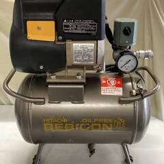 HITACHI 日立 オイルフリー ベビコン 0.2LE-8S エアーコンプレッサー