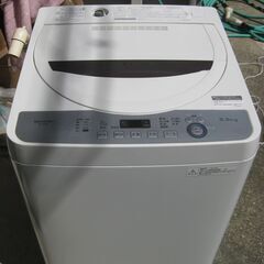 値下げしました★ SHARP　 全自動洗濯機　 ES-GE5B-...