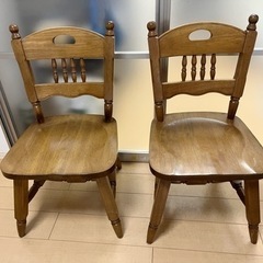 木製の椅子 (2) 上質な木材 