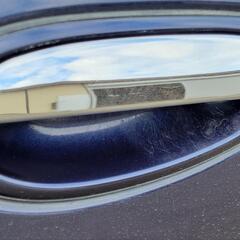 自動車の窓ガラスの撥水！