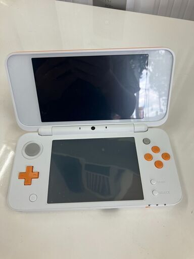 Nintendo 2DS LL任天堂 ゲームホワイト×オレンジ481