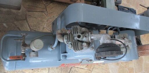 166 コンプレッサー HITACHI 日立 2.2P-9.5V5 中古品 - その他