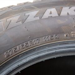 【溝深】BRIDGEATONE BLIZZAK DM-V2 275/65R17 2016年34週製造 4本