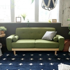 LOWYA ロウヤ [幅159] 2.5人掛け 天然木脚 ソファ