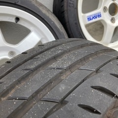 TE37 165/50R15 4H PCD100 6j＋40