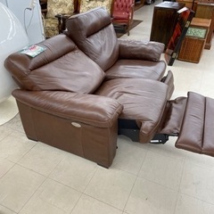 ★430 『早い者勝ち』 NITORI ニトリ 電動リクライニングソファー 本革 【リサイクルマート鹿児島宇宿店】