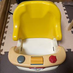 9月で終了します。腰座り前の赤ちゃんも座れるお風呂でも使える椅子です。