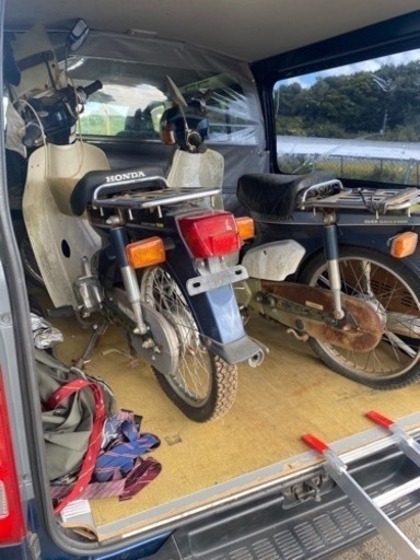 決まりました。HONDA スーパーカブ 2台セット　不動 決まりました。HONDA スーパーカブ 2台セット 不動