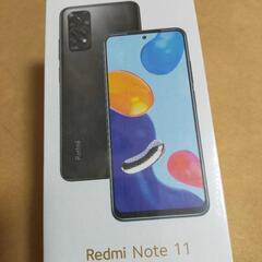 Redmi Note 11 グラファイトグレー android ...