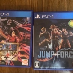 値下げ！！PS4 ジャンプフォース　海賊無双4 セット売り