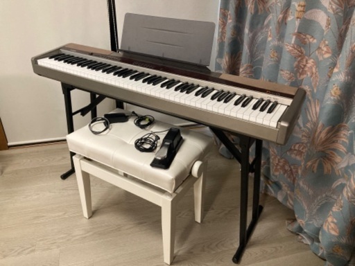 CASIO PX100 イス付き　電子ピアノ