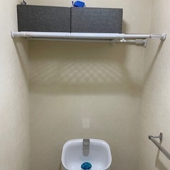 【取引終了】ニトリ　トイレ収納用　突っ張り型ラック