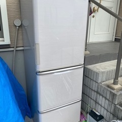 動作確認済み！シャープ 3ドア冷蔵庫^ ^350L美品^ ^