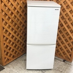 愛品館江戸川店】SHARP 137L 2ドア 冷蔵庫 （2019年製） ID:143-014664-