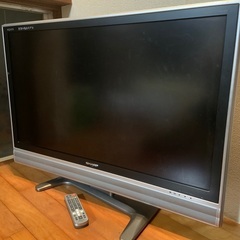 値下げしました【AQUOS 世界の亀山モデル】大型37型液晶テレビ
