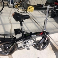 電動モペット折りたたみ自転車