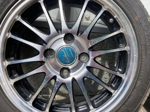 夏タイヤ KENDA RADIAL 165/50R15 アルミホイール付き - 車のパーツ