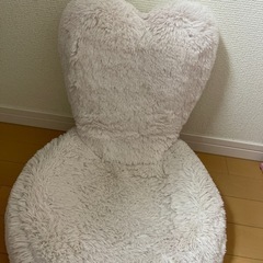 ハート型座椅子(ピンク色)