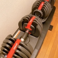 24kg可変式ダンベルセット/adidasフラットベンチ