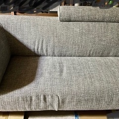 ソファー　グレー　美品